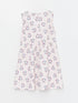 LC Waikiki Crew Neck Patterned Girl Dress